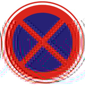 禁止車輛停放標(biāo)志