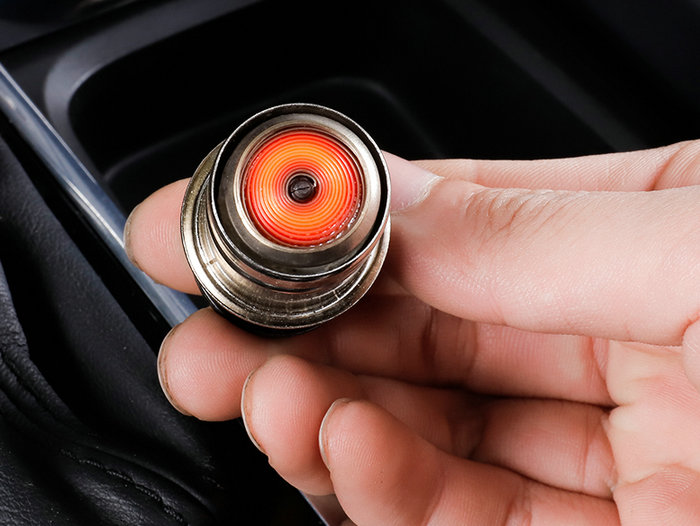 汽車上點煙器怎么點煙