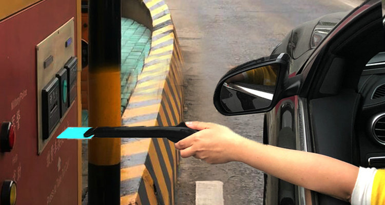 臨時牌進入無人看守停車場識別不了