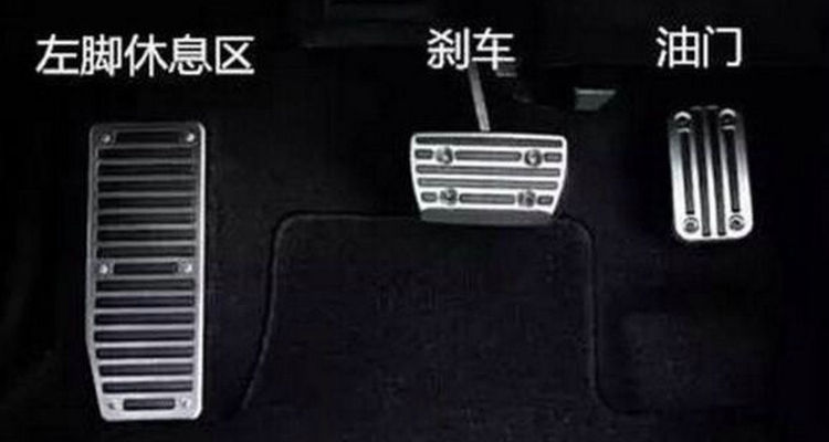 自動擋剎車和油門都是右腳嗎