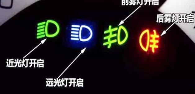 科目三燈光考試口訣表，妨礙交通又難移(示寬燈、危險報警燈）