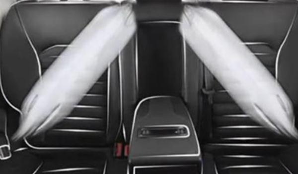 膨脹式安全帶，碰撞后0.04秒內(nèi)完成（比較實用）