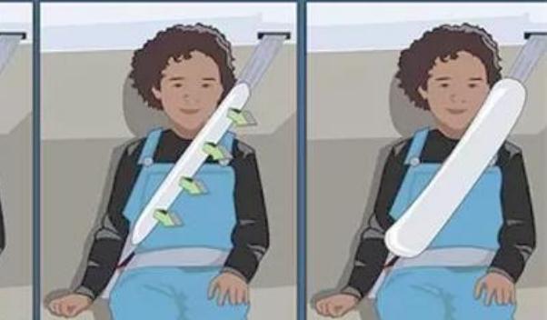 膨脹式安全帶，碰撞后0.04秒內(nèi)完成（比較實用）