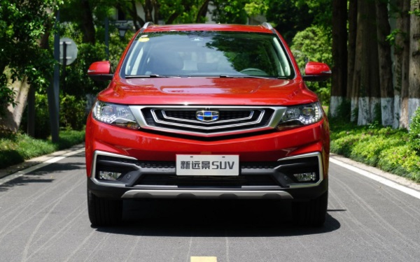 吉利遠景suv改款 設計配置更人性化