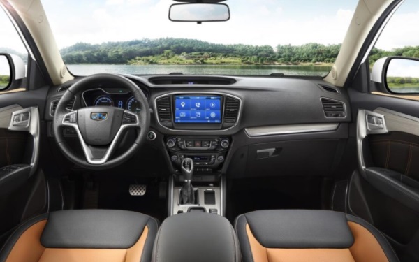 吉利遠景suv改款 設計配置更人性化