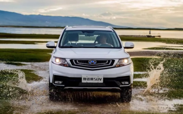 吉利遠景suv改款 設計配置更人性化