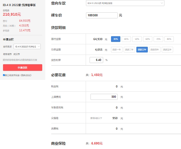 id4x上汽大眾純電價格，最新2022款報價18萬起