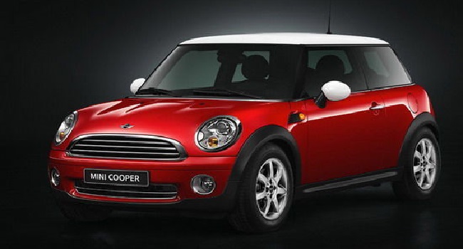 寶馬迷你mini新款女式圖片，顏值高性能好符合女性口味