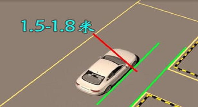 女士最簡單的倒車入庫方法，恰到好處的感覺需要反復(fù)練習(xí)