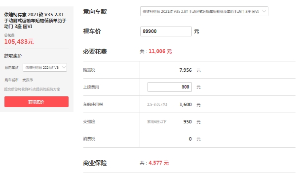 依維柯4米2廂式貨車報價，依維柯得意報價僅10萬起