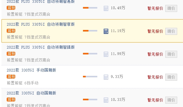 榮威rx5自動擋價(jià)格 榮威rx5自動擋新車售價(jià)10.33萬元