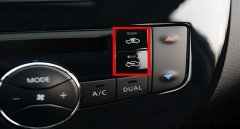 汽車內(nèi)循環(huán)標志和外循壞標志，你都認識了嗎？