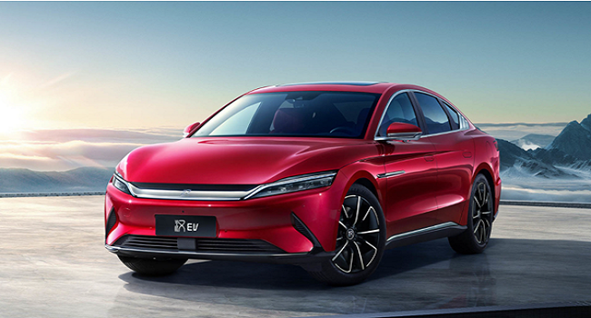 比亞迪漢ev純電動(dòng)2022款最低報(bào)價(jià)，補(bǔ)貼后價(jià)格為21.58-32.98 萬(wàn)元