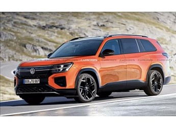 尺寸直逼大型SUV！全新一代大眾途昂假想圖曝光：2026年有望推出