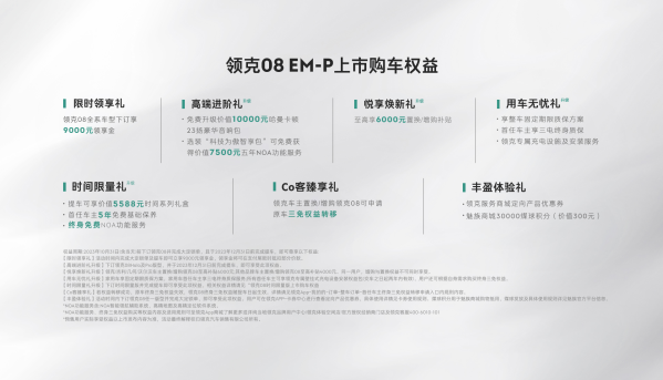 領(lǐng)克08選購(gòu)指南：120長(zhǎng)續(xù)航Halo版最值 20萬(wàn)左右可落地