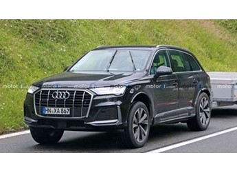 全新奧迪Q7測試騾車曝光 或2025年推出