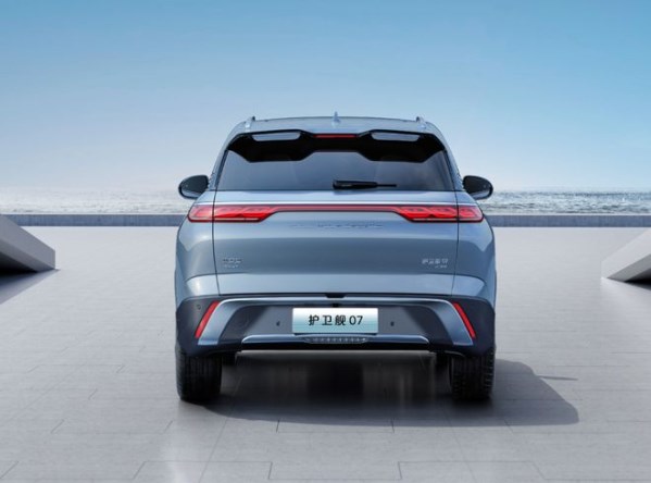 比亞迪護衛(wèi)艦07正式上市 搭載1.5T插混動力 20.28萬元起