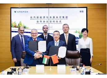 極狐汽車登陸阿聯(lián)酋，北汽藍(lán)谷亮出國際化藍(lán)圖