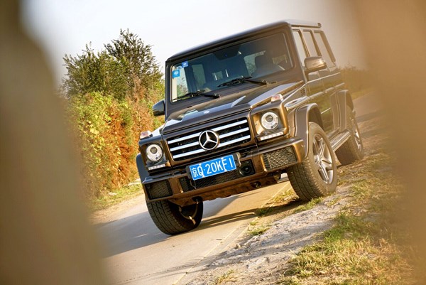 一直都是焦點(diǎn) 萬車網(wǎng)試駕2017款奔馳G500