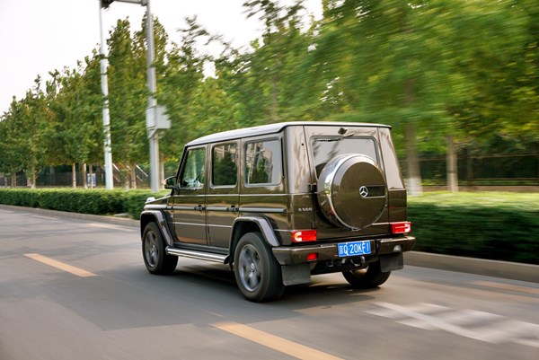 一直都是焦點(diǎn) 萬車網(wǎng)試駕2017款奔馳G500